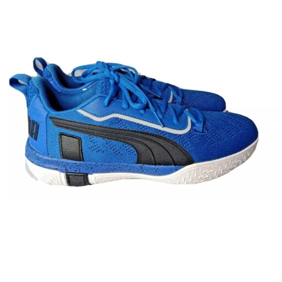 Puma Legacy Low Men\'s Basketball Shoes Size 10.5  Blue~Black~White 193601-04 main image 7